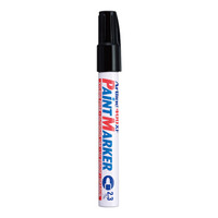 Shachihata 旗牌 Artline 办公学生油漆笔马克笔 记号笔 记录签字笔 大头笔 圆头 2.3mm 黑色 EK-400XF
