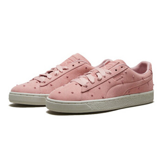 彪马PUMA 女子 休闲鞋 SUEDE STUDS  运动鞋 369563 02新婚粉35.5码