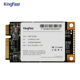 金速（KingFast）256GB SSD固态硬盘 mSATA接口 F6M