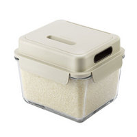三光云彩 进口米桶防潮防虫大米面粉粮食收纳盒储米箱 3.7L / MCRB-370RS