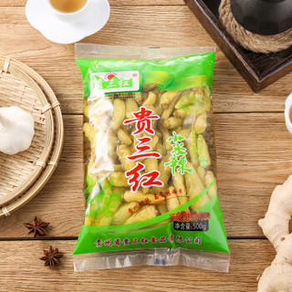 贵三红 泡椒凤爪原料 小米辣500g