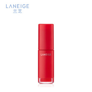 兰芝( LANEIGE )持久哑光染唇釉3号Red Stiletto 6g（彩妆口红 人间小苹果）