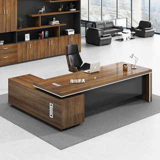 隆旭 办公家具老板桌大班台主管经理总裁室办公桌电脑桌 DBT04 2.2米