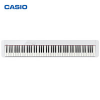 卡西欧（CASIO）电钢琴PX-S1000WE全新智能触摸屏 88键纤薄便携式 时尚钢琴 （ 单机版）