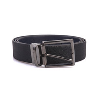 TRUSSARDI 杜鲁萨迪 19秋冬新款 男士蓝黑双面皮革针扣腰带72L00022 2Y000024 K303 120码