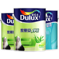 Dulux 多乐士 家丽安净味 内墙乳胶漆 油漆涂料 墙面漆A991+A749套装16L白色