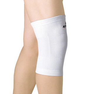 STAR XD310W-13 篮球排球体育运动护具膝关节护套透气护膝单只装 粉红色