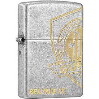 之宝（ZIPPO）北京国安联名合作系列 国安之心121FB-C-000004 煤油防风火机