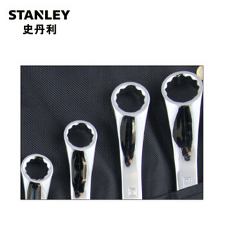 史丹利（Stanley）订制9件公制45°角双梅花扳手套装 TK905-23C