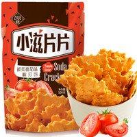 滋粤食品 苏打饼干 咸味办公室小吃休闲零食 小滋片片 番茄味100g