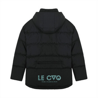 Le Coq Sportif乐卡克 男短装羽绒服 CY-5823193 BLK-黑色 M