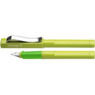Schneider 施耐德 德国施耐德（Schneider）钢笔签字笔经典Base系列男女学生用进口成人练字笔F尖配墨胆简装盒绿色