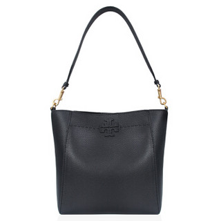 TORY BURCH 托里·伯奇 奢侈品 TB女包 女士黑色牛皮单肩包 51063 001