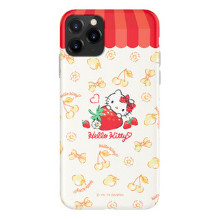 Hello Kitty 苹果11pro max手机壳iphone11Promax保护壳 卡通可爱全包防摔立体创意保护套 Kitty草莓馆