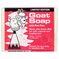 Goat Soap 山羊奶手工香皂 保湿滋润 木瓜味 澳洲进口 100g 孕妇婴儿适用