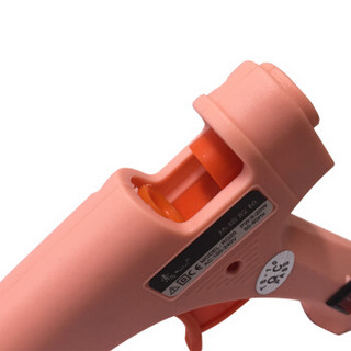 Suoli 索厉 热熔胶枪5-20W胶棒7MM 适用工艺维修(带开关/标配20根白色胶棒)/粉色/带收纳包/SL-RQ20-C