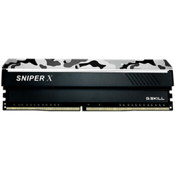 G.SKILL 芝奇 Sniper X 狙击者系列 台式机内存 16GB DDR4 3200MHz