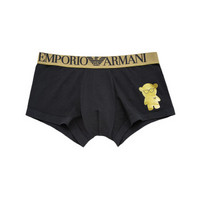 EMPORIO ARMANI UNDERWEAR 阿玛尼奢侈品19秋冬新款男士内裤 111389-9A597 BLACK-00020 S