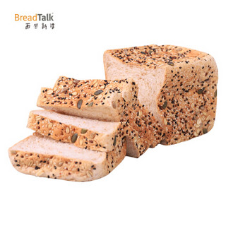 面包新语（BreadTalk）全麦杂粮吐司 410g*2条 全麦面包 早餐 健身 减脂 代餐