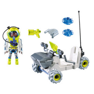 摩比世界（playmobil）德国进口情景场景玩具火星任务火星探测器儿童过家家拼插模型积木小男女孩玩具9491