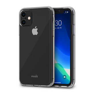 摩仕 moshi 苹果iPhone11手机壳/保护套6.1英寸全包防摔透明软壳亮边壳 Vitros 晶透