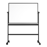 晨光(M&G)办公90*120cmH型易擦白板 磁性面板 双面可移动翻转会议写字板(附带白板擦/白板笔/磁粒)ADBN6445