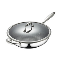 DESLON 德世朗 DFS-C930BNC 不锈钢炒锅 32cm  