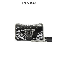 PINKO 品高 2019秋冬新品包袋迷你飞鸟包燕子包 1P21HKY5V9 ZIW 黑色