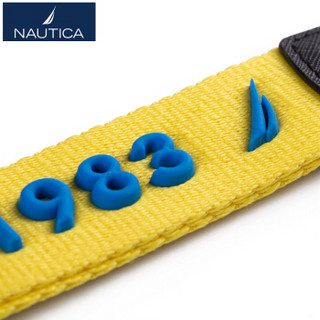 诺帝卡（NAUTICA）背包挂件钥匙扣个性创意礼物运动系列背包挂饰 10英寸黄色 11900401