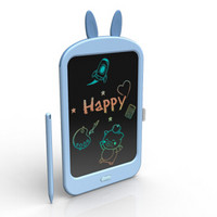 乐亲（LECHIN）儿童玩具早教无尘写字板涂鸦绘画工具液晶手写板画板彩色8.8寸蓝色兔子Q6-A