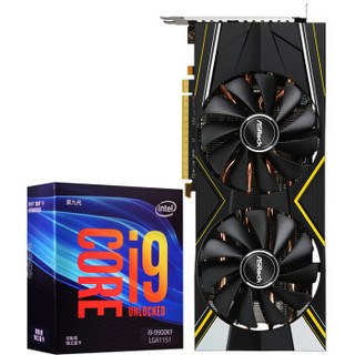 Radeon RX 5700XT Challenger D 8G OC显卡+英特尔（Intel） i9-9900KF 卡U套装