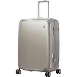 爱华仕（OIWAS） 时尚万向轮行李箱6566 飞机轮旅行箱商务出差登机箱 20英寸香槟色