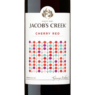 澳大利亚进口红酒 杰卡斯（Jacob's Creek）葡萄酒波点系列 果色甜香红葡萄酒 750ml
