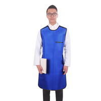 谋福118铅衣X射线防护服铅衣核辐射单面防护裙X光室介入铅服甲状腺防护颈套( 铅围裙+铅帽+大围领 )0.5当量