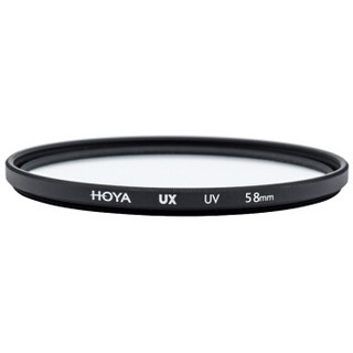 保谷（HOYA）uv镜 滤镜 58mm UX UV 专业多层镀膜超薄滤色镜