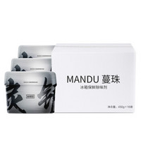 蔓珠 Mandu 活性炭银离子冰箱除味剂 450g三盒装 保鲜除味剂  450g*16件/箱 箱装