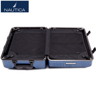 NAUTICA 诺帝卡 CLASSIC系列双杆万向轮拉杆箱旅行箱托运箱 10101132 蓝色 24英寸