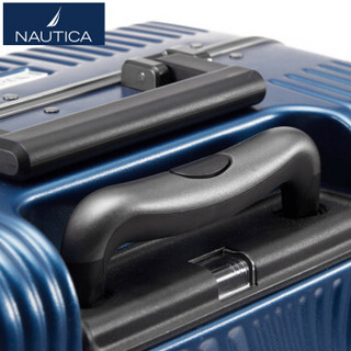 NAUTICA 诺帝卡 CLASSIC系列双杆万向轮拉杆箱旅行箱托运箱 10101132 蓝色 24英寸