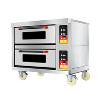 卡质 KAZHI 商用烤箱机（1220*850*1240） 2层4盘 家用披萨面包烘焙烤箱 专业商用电烤箱  落地一体化服务