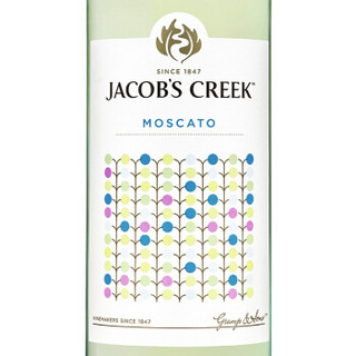 JACOB'S CREEK杰卡斯  莫斯卡托白葡萄酒 750ml