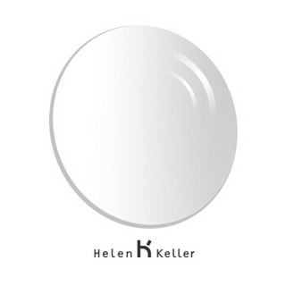 海伦凯勒眼镜 1.60非球面防蓝光近视眼镜片 1片装 近视625度