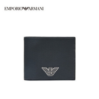 EMPORIO ARMANI 阿玛尼奢侈品19秋冬新款男士钱包卡包两件套 Y4R237-YLA0E-19F BLACK-81072 U