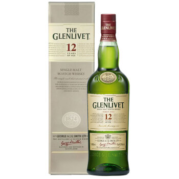 theglenlivet格兰威特12年单一纯麦芽威士忌700ml