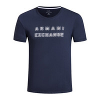 ARMANI EXCHANGE 阿玛尼奢侈品19秋冬新款男士针织T恤衫 6GZTDJ-ZJN7Z NAVY-1510 XL