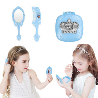 迪士尼(Disney)冰雪奇缘百变魔法棒首饰套装女孩玩具公主化妆盒卡通耳环皇冠礼盒儿童礼物DS-2894