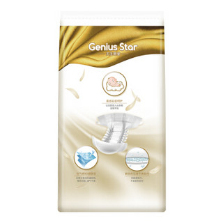 GeniusStar 天生明星 GST-04M 通用纸尿裤M4片（9-14kg ）