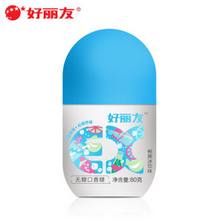 Orion 好丽友 EX 休闲 无糖 口香糖 畅爽冰饮味 80g/瓶