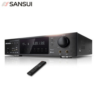 山水 SANSUI DM-20A 家庭影院功放机光纤/同轴/HDMI数字5.1声道家用音响蓝牙功放