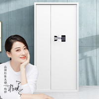 奈高NG保密柜钢制密码文件柜资料柜双保险铁皮柜国宝锁防盗办公柜灰白色通门带斗款