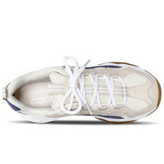 斯凯奇 SKECHERS 女子 熊猫鞋 LIFESTYLE系列 D’LITES系列时尚绑带 运动 休闲鞋 88888210/TAN 38码 US8码